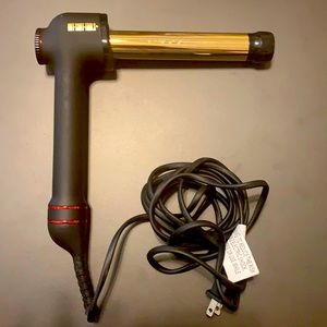 24K gold 1” curl bar